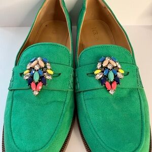 Upcycled vintage French shoe clips art deco mid century